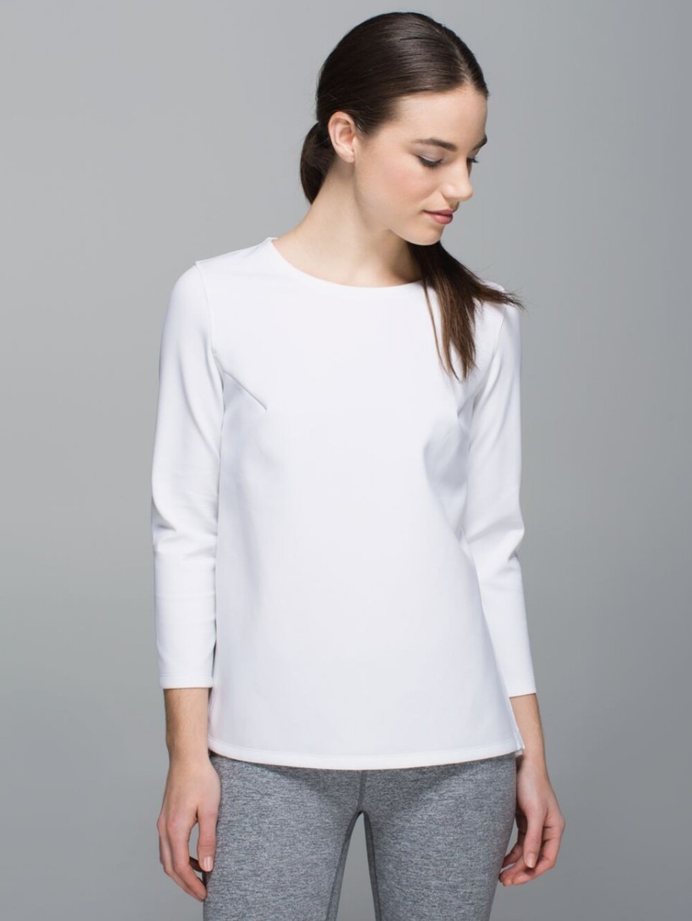Lululemon Pleat On Long Sleeve Opal